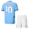 Officiële Voetbalshirt + Korte Broek Manchester City Grealish 10 Thuis 2024-25 - Kids